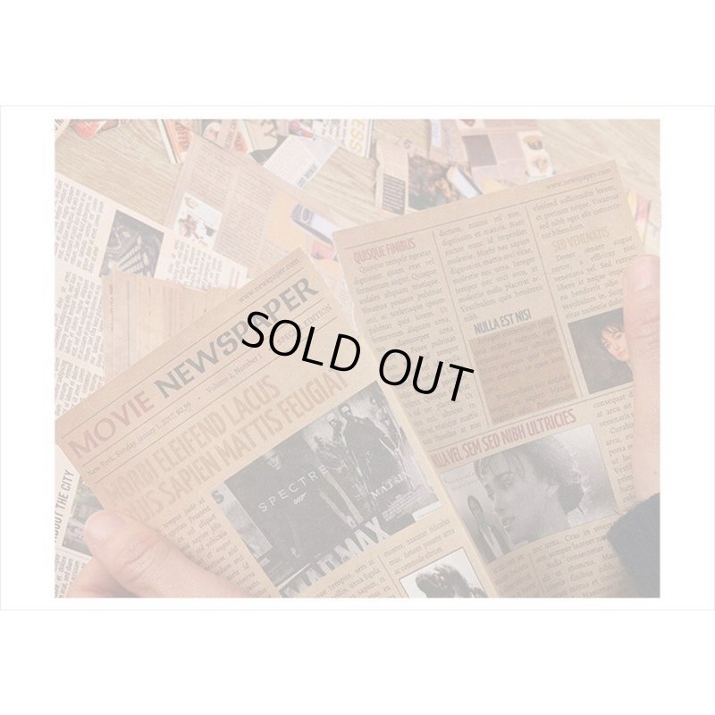 画像11: A5サイズのペーパーセット＊レトロアイテム＊ペーパーとシール＊12枚＊海外製