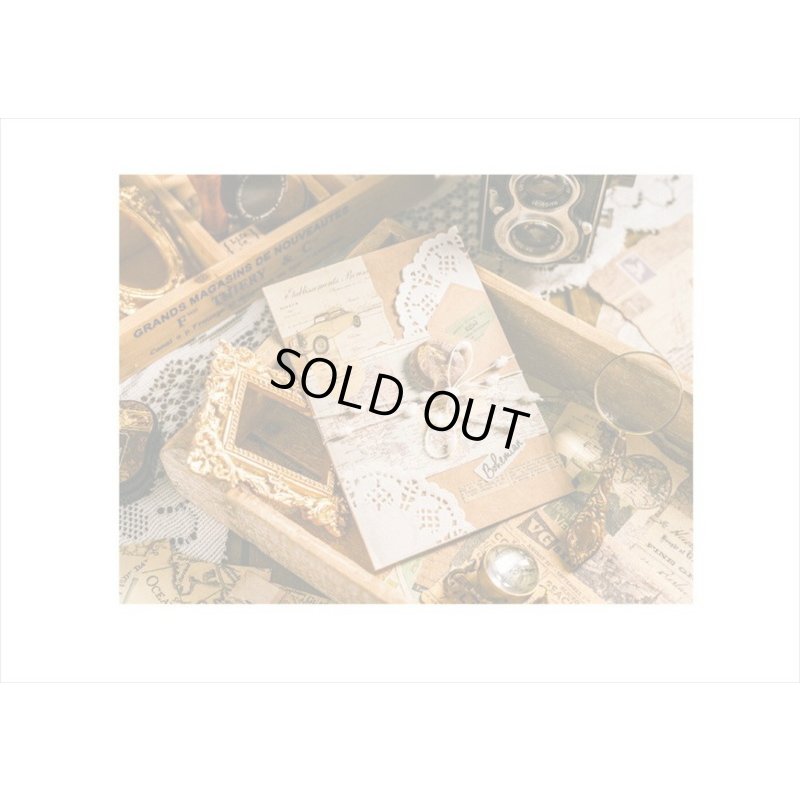 画像18: 3種の素材紙＊世界旅行＊ペーパーとシールのセット＊21点＊海外製