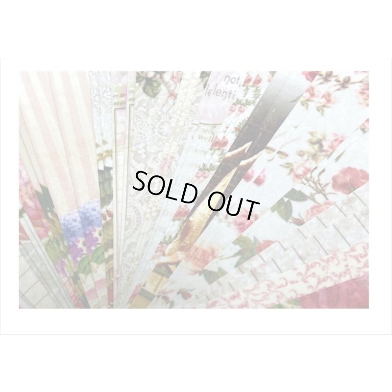 画像5: ちっちゃい洋書みたい♪バラ日記＊3サイズのシール＊100枚＊和紙シール＊海外製