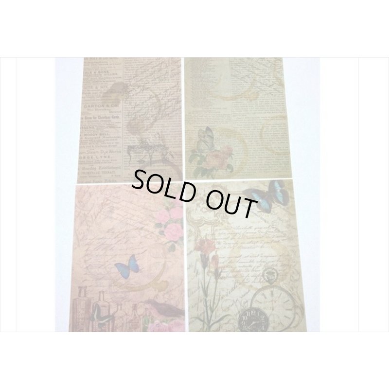 画像8: 窓から見えるトレペ💓ローズレター＊柄違い＊20枚＊海外製