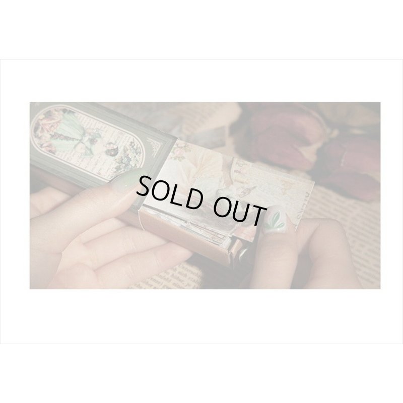 画像10: ちっちゃい洋書みたい♪ヴィクトリア風＊3サイズのシール＊100枚＊和紙シール＊海外製