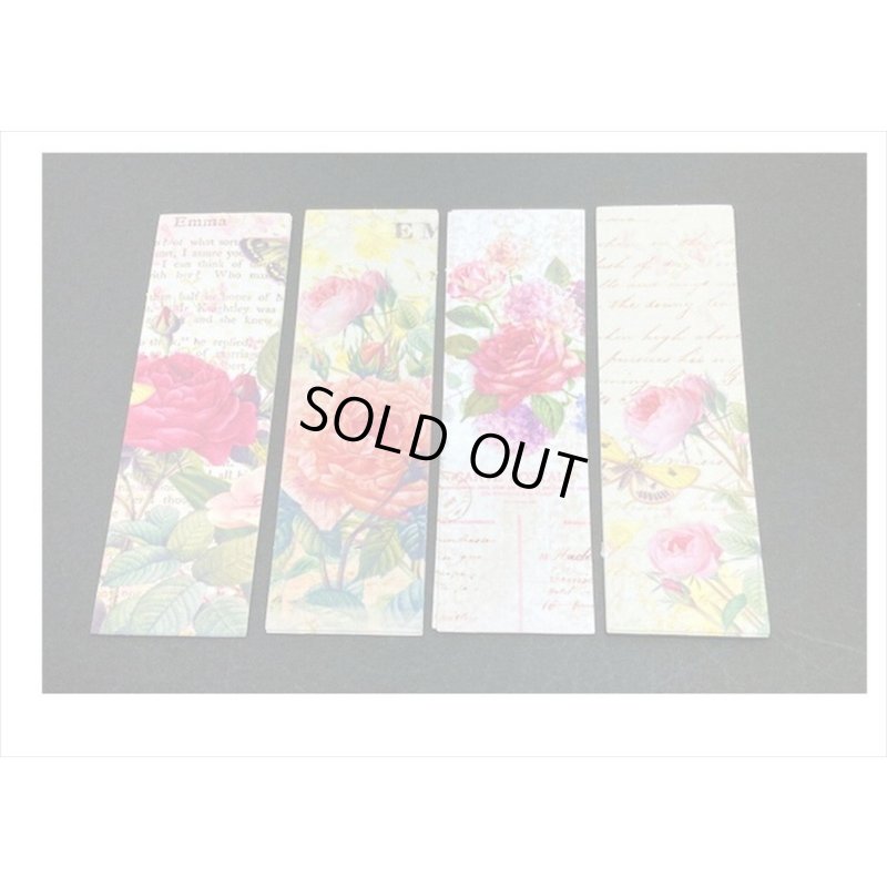 画像6: ちっちゃい洋書みたい♪バラ日記＊3サイズのシール＊100枚＊和紙シール＊海外製