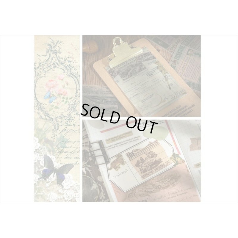 画像13: 窓から見えるトレペ💓ローズレター＊柄違い＊20枚＊海外製