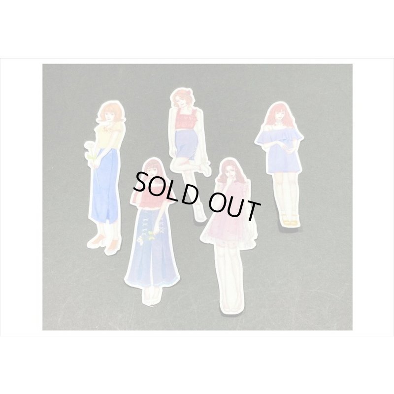 画像8: 19人の女の子＊ダイカットシール＊19枚＊海外製