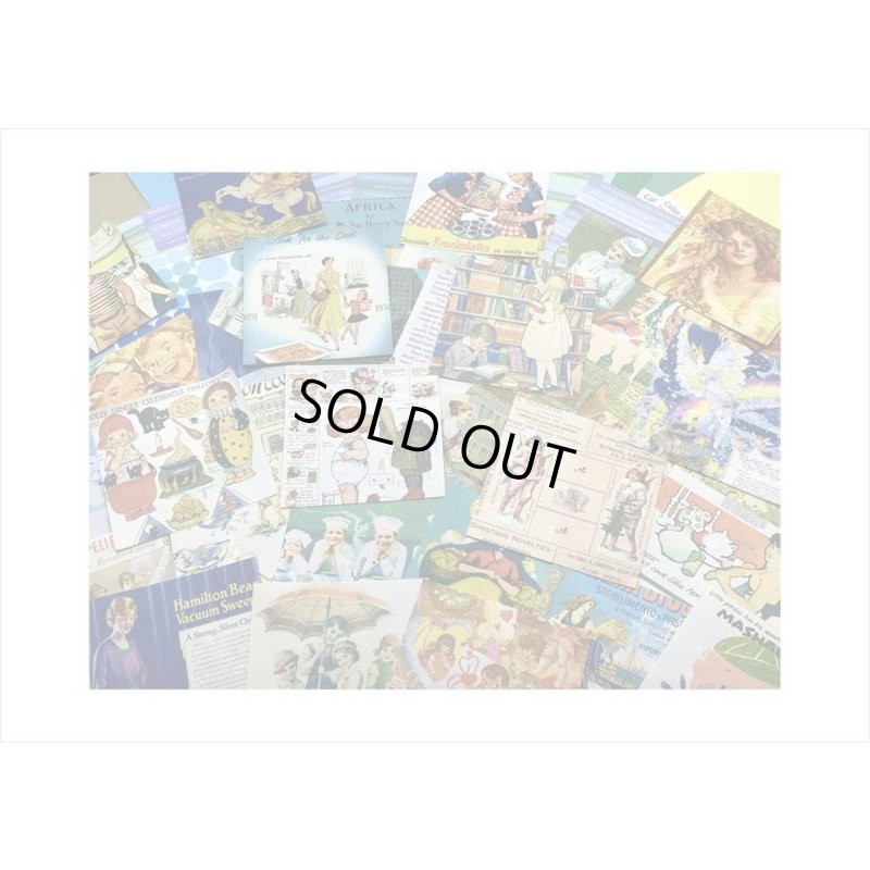 画像3: 赤い箱♪レトロ＊素材＊100点セット＊海外製