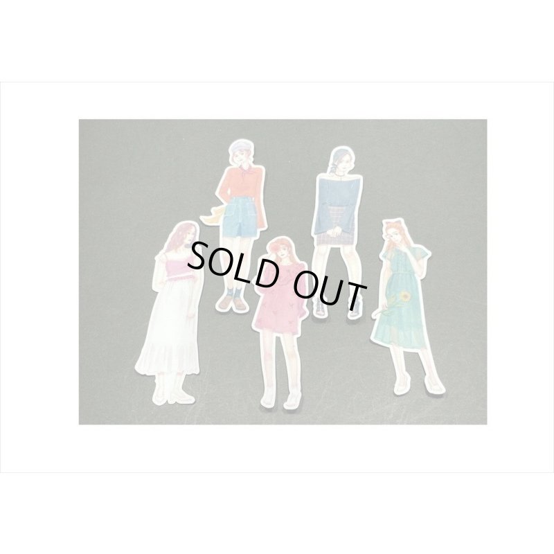 画像5: 19人の女の子＊ダイカットシール＊19枚＊海外製