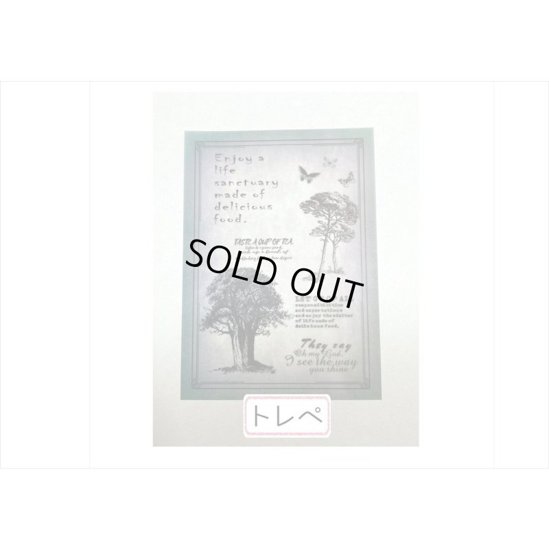 画像3: 2種のアンティークなペーパーセット＊山の月夜＊30枚＊海外製