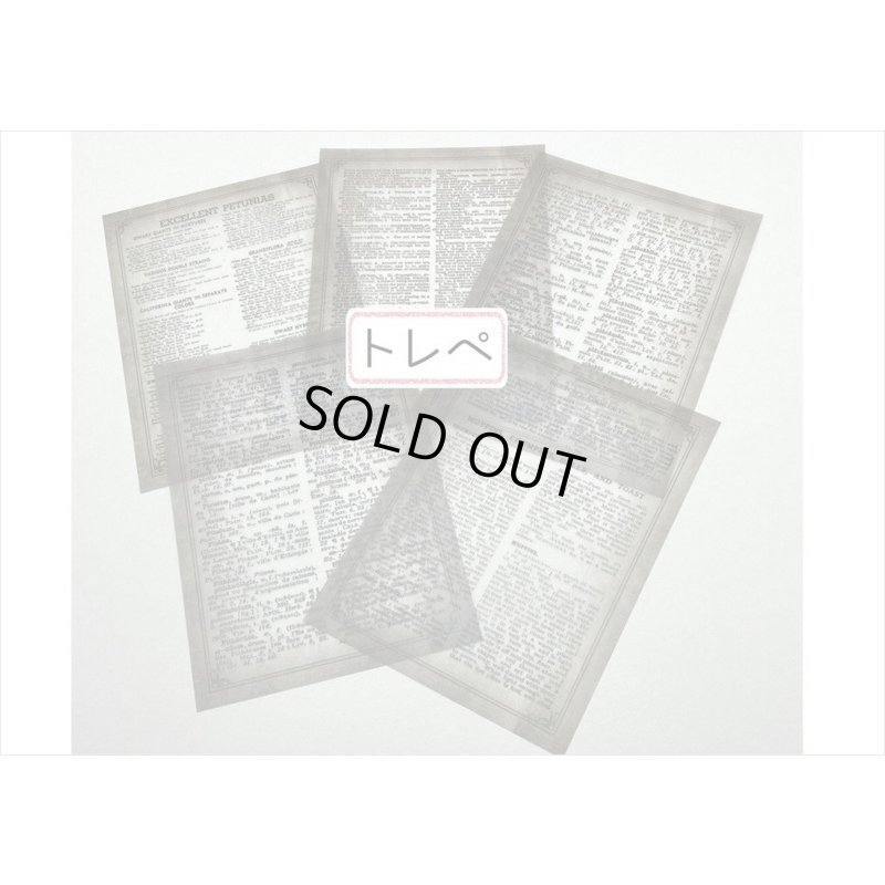 画像4: 2種のアンティークなペーパーセット＊メモリー＊30枚＊海外製