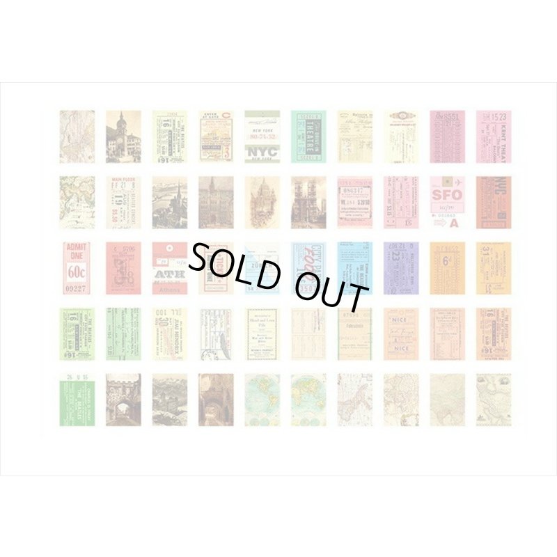 画像6: ちび＊中厚ペーパーセット＊チケット＊100枚＊海外製