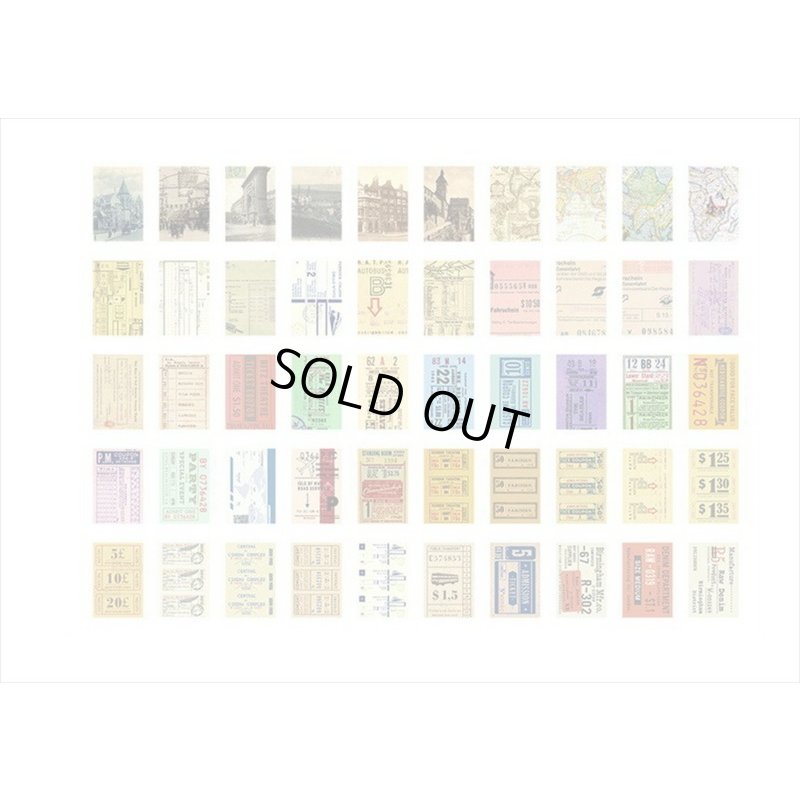 画像7: ちび＊中厚ペーパーセット＊チケット＊100枚＊海外製