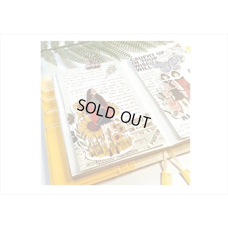 画像9: お出かけ女の子＊ダイカットシール＊12枚＊海外製