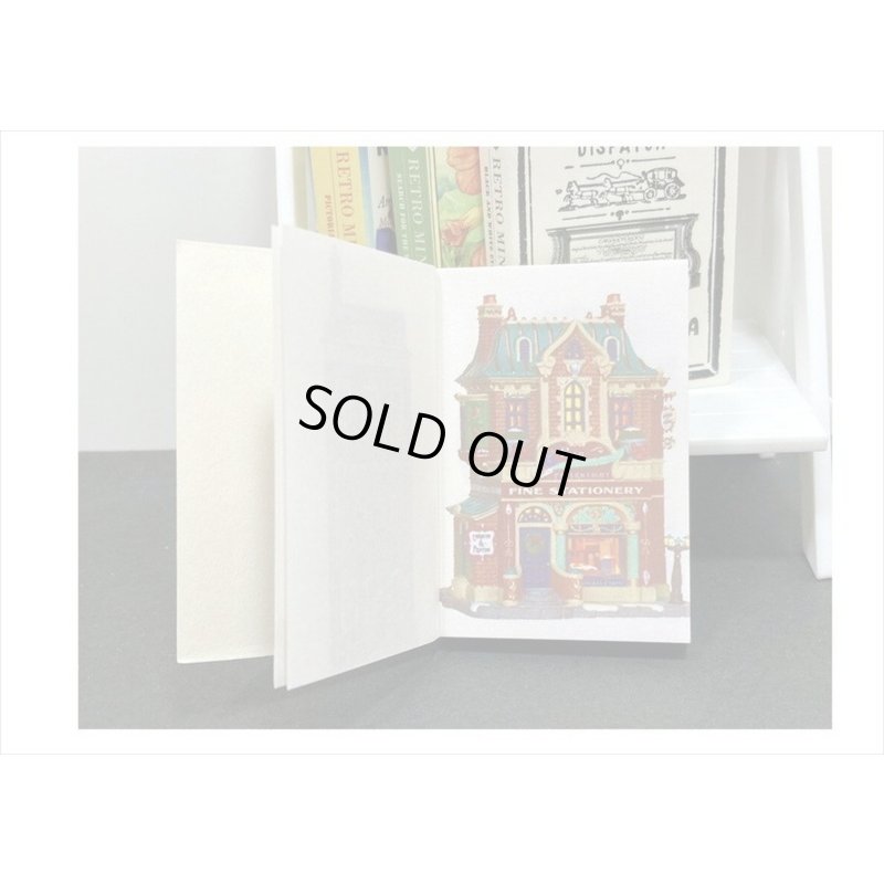 画像5: 絵本みたいなミニペーパーセット＊小さな町＊トレペ＊100枚＊海外製