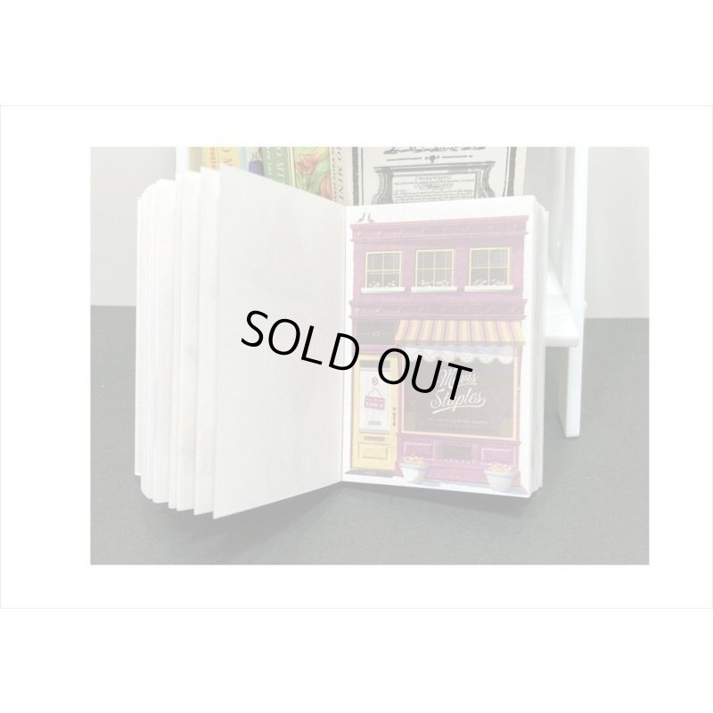 画像6: 絵本みたいなミニペーパーセット＊小さな町＊トレペ＊100枚＊海外製