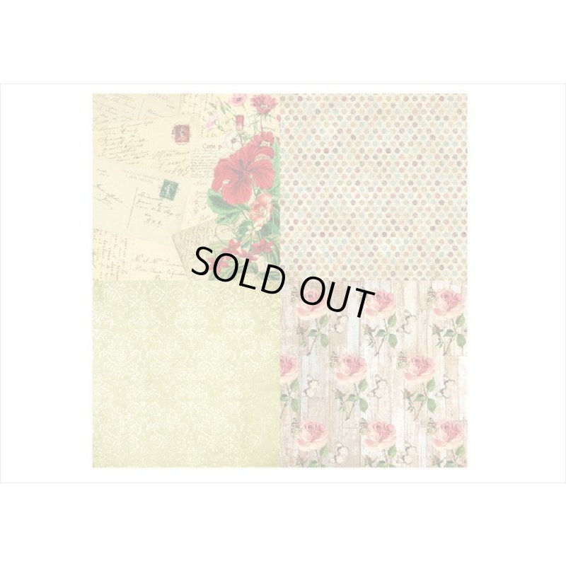 画像4: 紙モノ好きにはたまらない＊Fragrant＊パターンペーパー＊24枚＊海外製