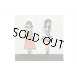 40枚＊お出かけファッション＊和紙シール＊ダイカット＊海外製