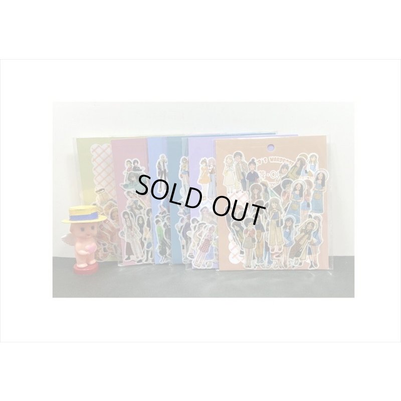 画像12: 40枚＊イケメン＊和紙シール＊ダイカット＊海外製