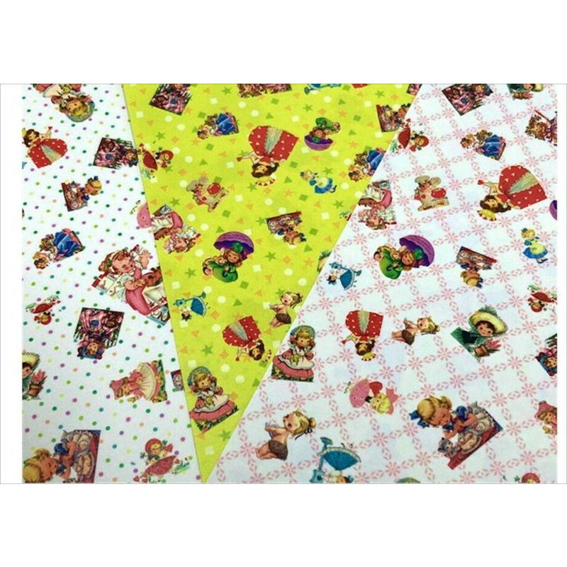 画像5: New♪折り紙＊レトロガール＊ミニコラージュペーパー＊オリジナル