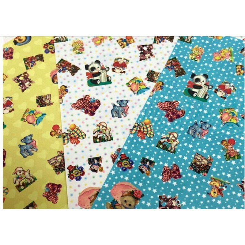 画像4: New♪折り紙＊レトロアニマル＊ミニコラージュペーパー＊オリジナル