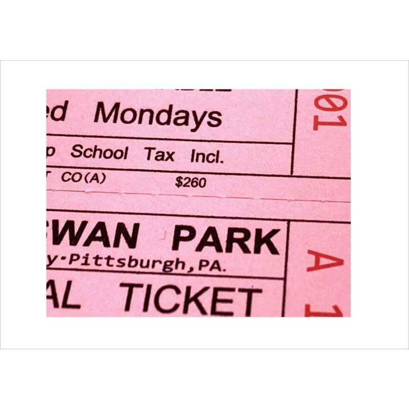 画像4: 遊園地＊チケットブック＊ミシン目入り＊オリジナル