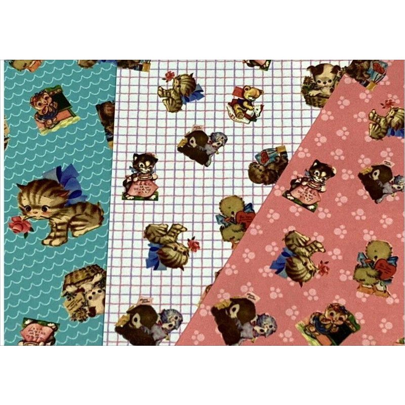 画像4: New♪折り紙＊cuteアニマル＊ミニコラージュペーパー＊オリジナル