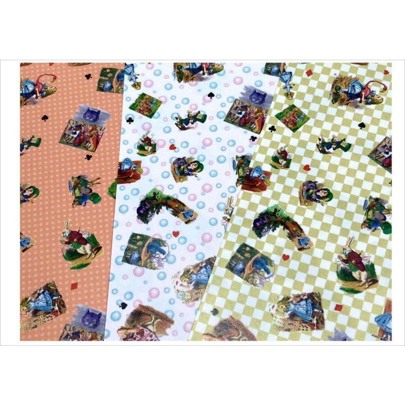 画像4: New♪折り紙＊アリス＊ミニコラージュペーパー＊オリジナル