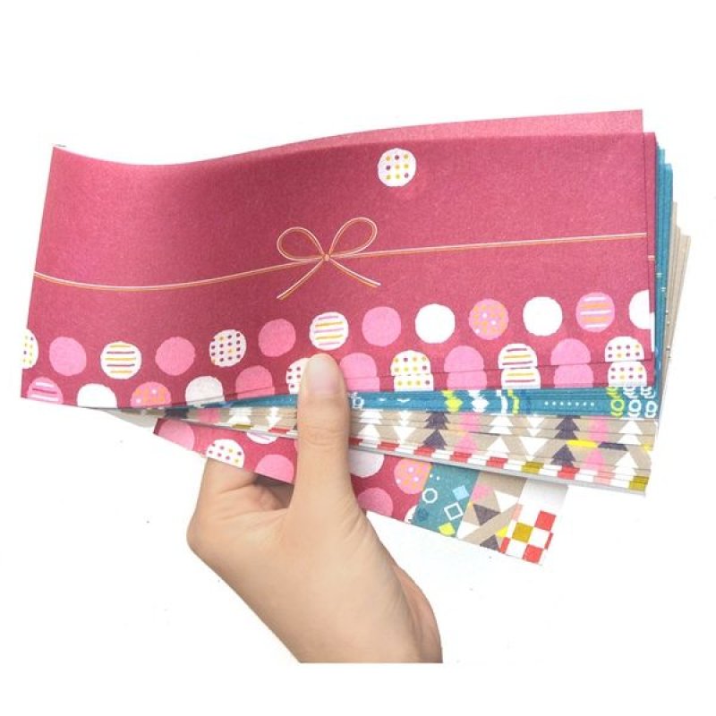 画像5: ◆在庫一掃　処分品◆　小　「LEAVES」　noshi  note　巻くだけラッピング　のしノート