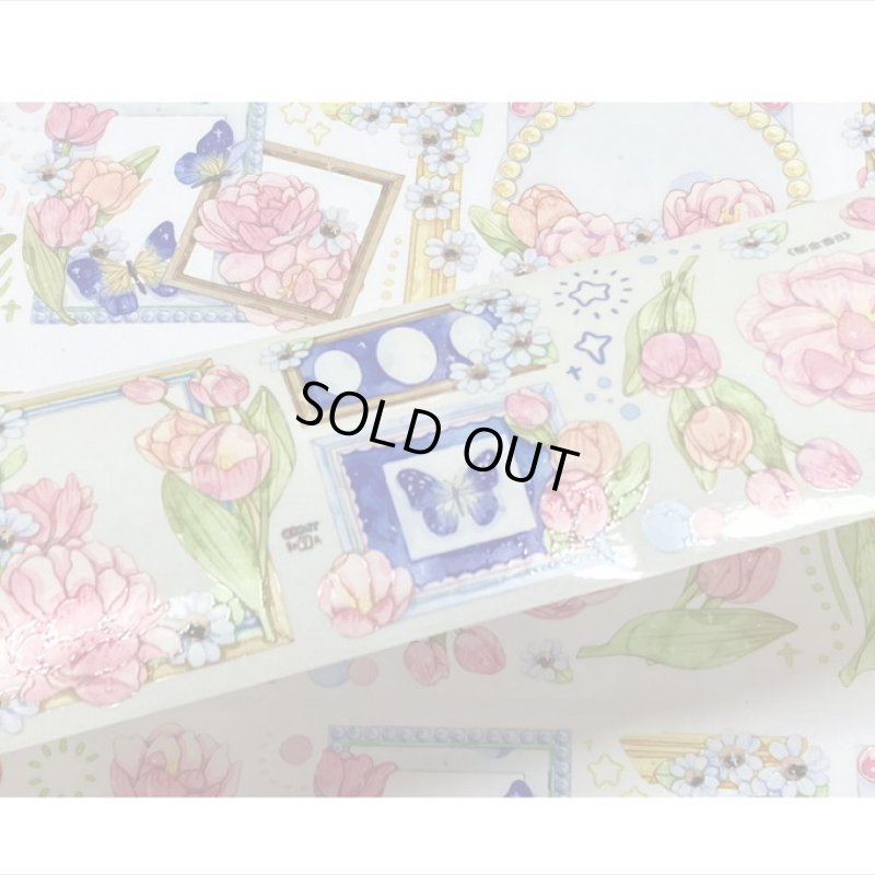 画像7: チューリップ＊特殊インク＊はく離式＊新七天＊海外マステ＊クリックポスト不可