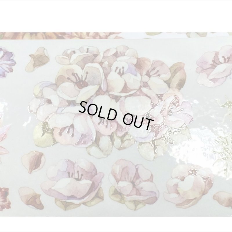 画像3: エターナルフラワー＊特殊インク＊はく離式＊新七天＊海外マステ＊クリックポスト不可