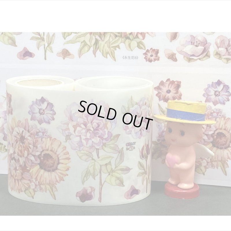 画像8: エターナルフラワー＊特殊インク＊はく離式＊新七天＊海外マステ＊クリックポスト不可