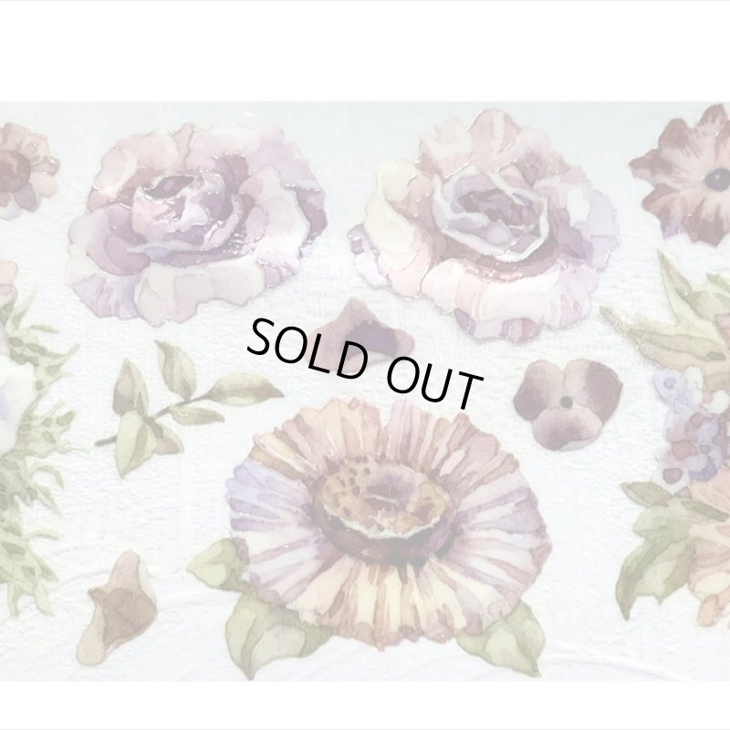 画像6: エターナルフラワー＊特殊インク＊はく離式＊新七天＊海外マステ＊クリックポスト不可