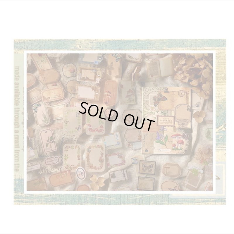 画像17: 防水PETシール帳＊手紙＊ダイカット＊20シート＊海外製