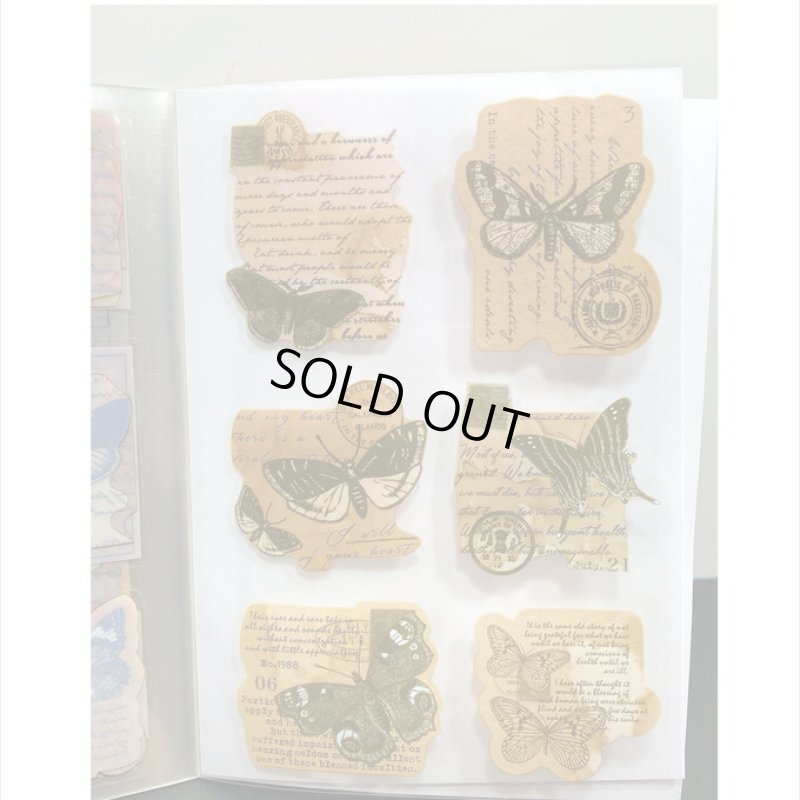 画像11: 防水PETシール帳＊草木と動物＊ダイカット＊20シート＊海外製