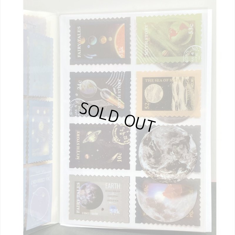 画像11: 防水PETシール帳＊宇宙＊ダイカット＊20シート＊海外製