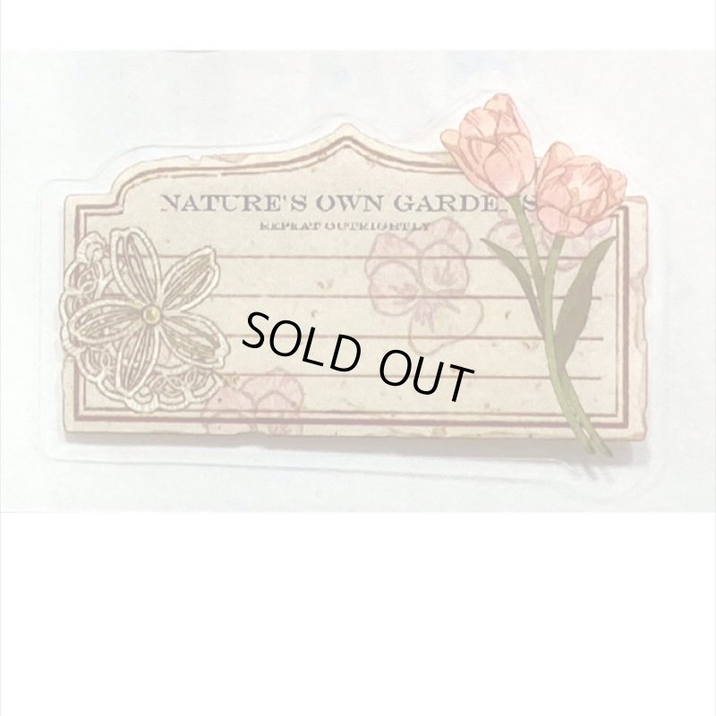 画像3: 防水PETシール帳＊手紙＊ダイカット＊20シート＊海外製