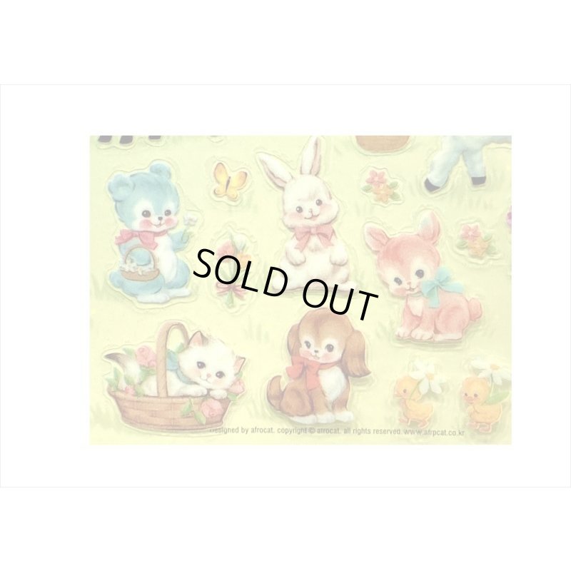 画像4: ペーパードールメイト＊D・レトロアニマル ＊デコステッカー＊海外製