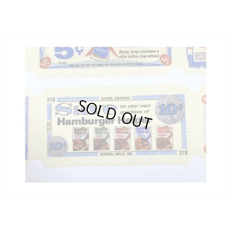 画像3: アンティーククーポン＊洗剤チケット＊はく離式＊海外マステ