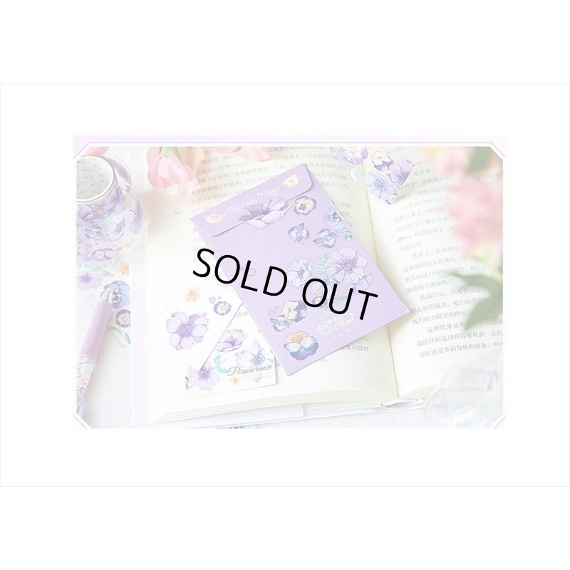 画像3: すみれ＊特殊インク＊PETテープ＊はく離式＊海外マステ