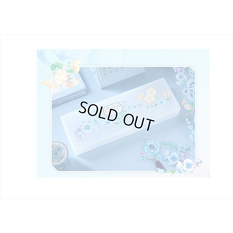 画像3: 青いバラ＊特殊インク＊PETテープ＊はく離式＊海外マステ