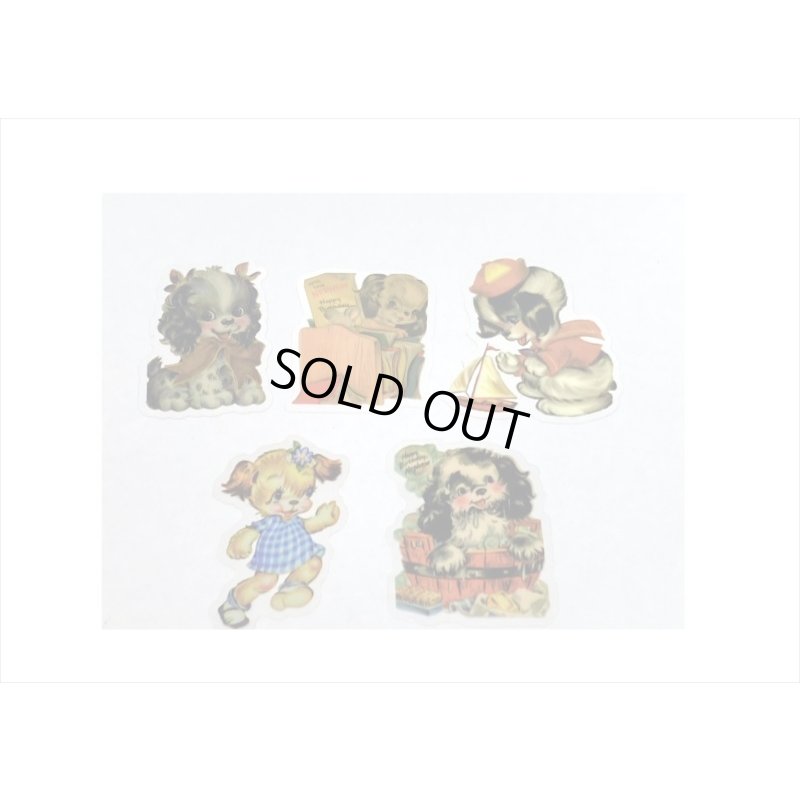 画像4: わいわいアニマル＊いぬ＊PETシール＊40枚＊ダイカット＊海外製