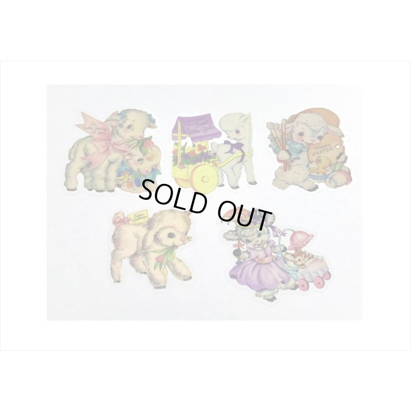 画像6: わいわいアニマル＊ひつじ＊PETシール＊40枚＊ダイカット＊海外製