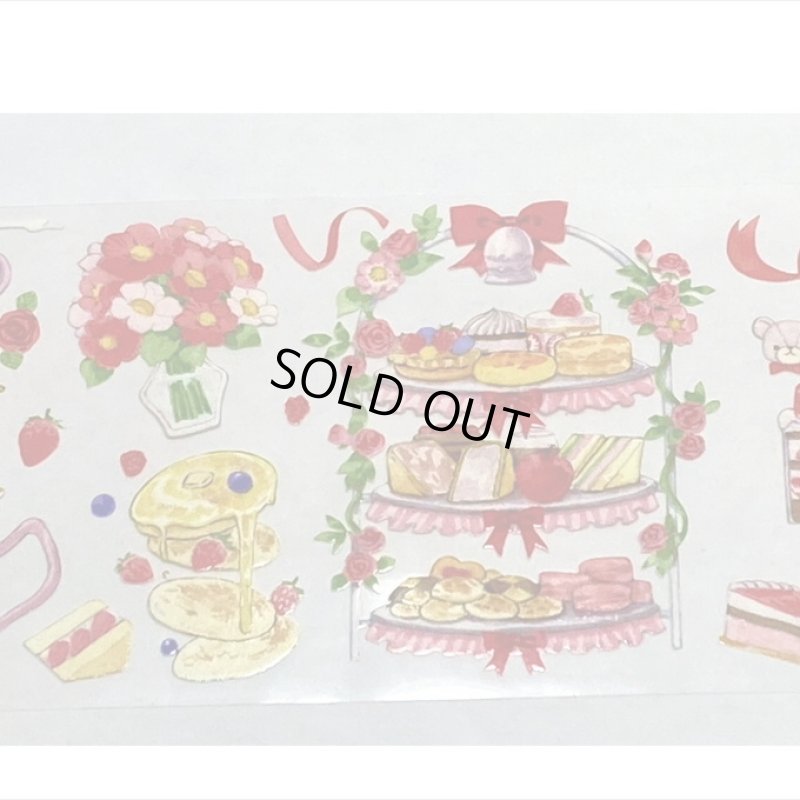 画像8: ビクトリアアフタヌーン＊PETテープ＊アリスのお茶会＊はく離式＊海外マステ