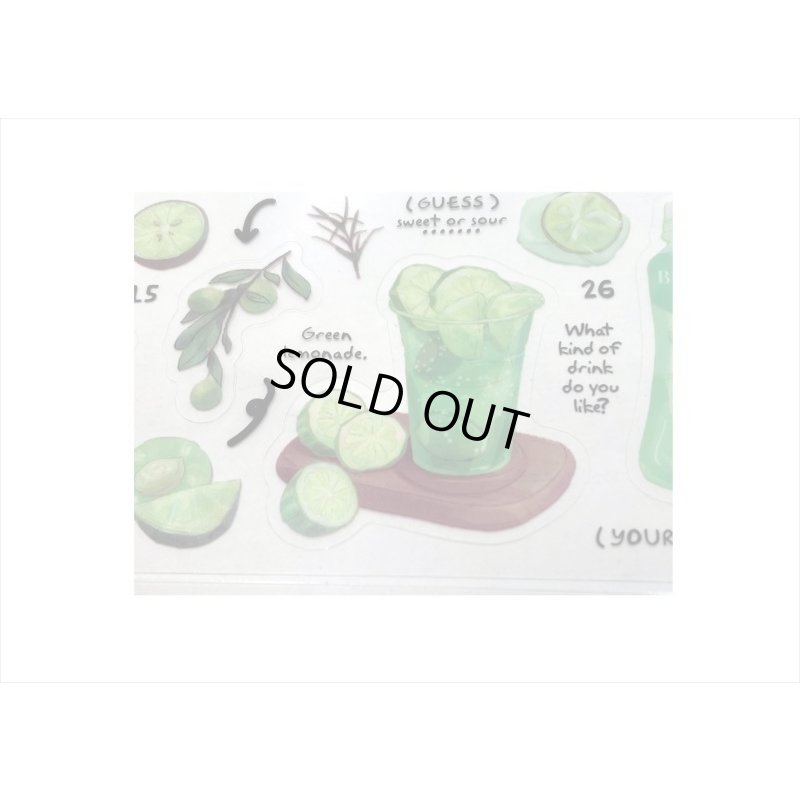 画像4: わくわくステッカー♪グリーン＊PETシール＊海外製