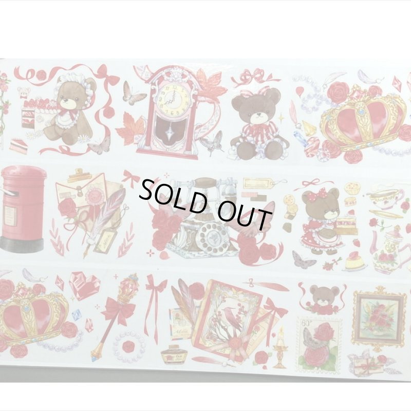 画像10: ビクトリアアフタヌーン＊PETテープ＊アリスのお茶会＊はく離式＊海外マステ