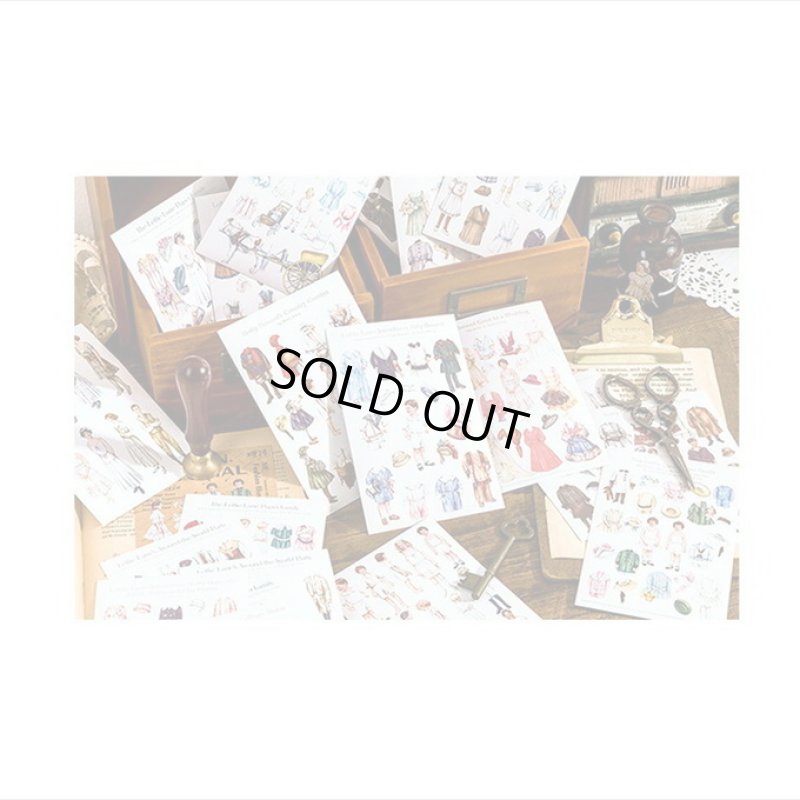 画像10: ヴィクトリア＊光沢シール＊20シート＊海外製