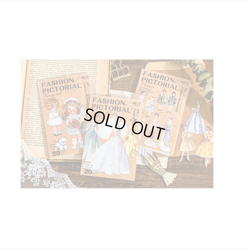 画像13: ファッションモデル＊光沢シール＊20シート＊海外製