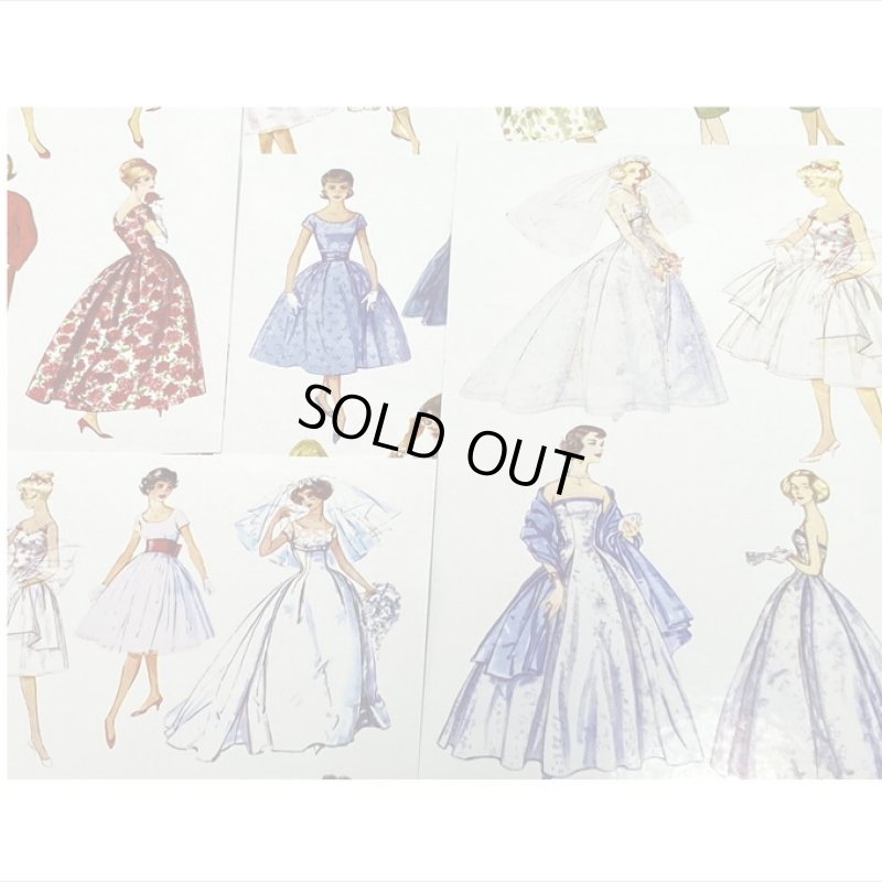 画像6: ファッションモデル＊光沢シール＊20シート＊海外製