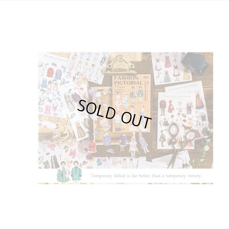 画像8: ヴィクトリア＊光沢シール＊20シート＊海外製