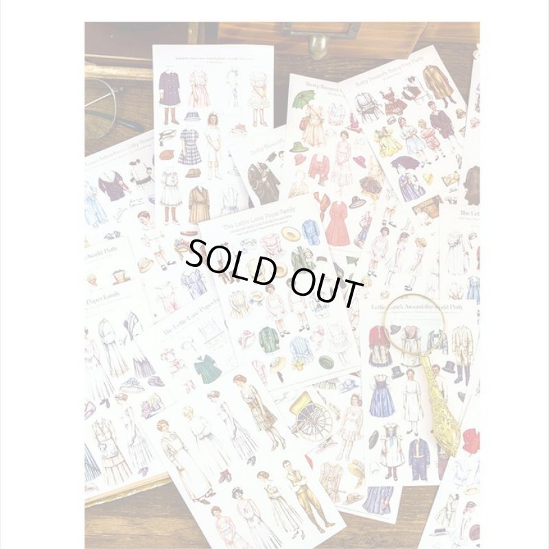 画像7: ヴィクトリア＊光沢シール＊20シート＊海外製