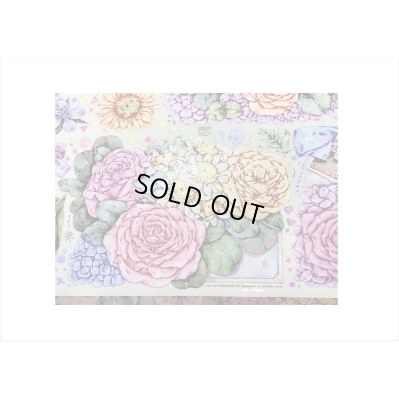 画像8: フラワーギフト＊PETテープ＊新七天＊はく離式＊海外マステ＊クリックポスト不可