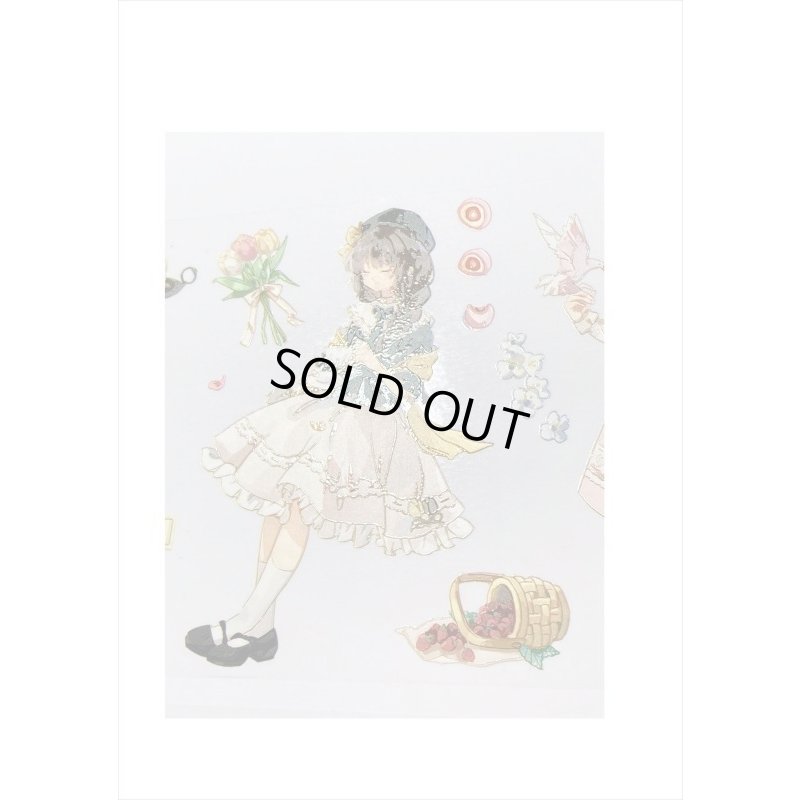 画像5: 可愛い少女＊特殊インク＊PETテープ＊新七天＊はく離式＊海外マステ＊クリックポスト不可